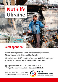 Spendenaufruf Ukraine