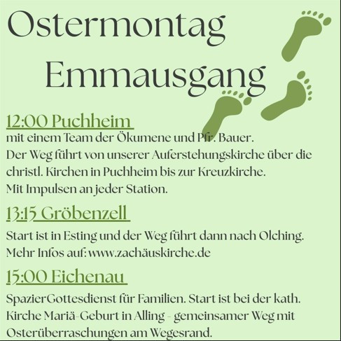 Emmausgang 2026
