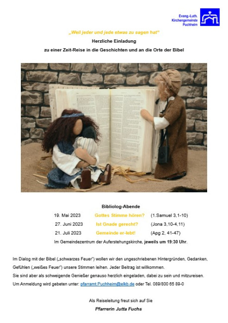 Bibliolog Abende