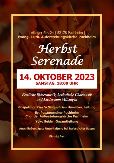 Herbstserenade