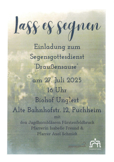 Lass es segnen 2025