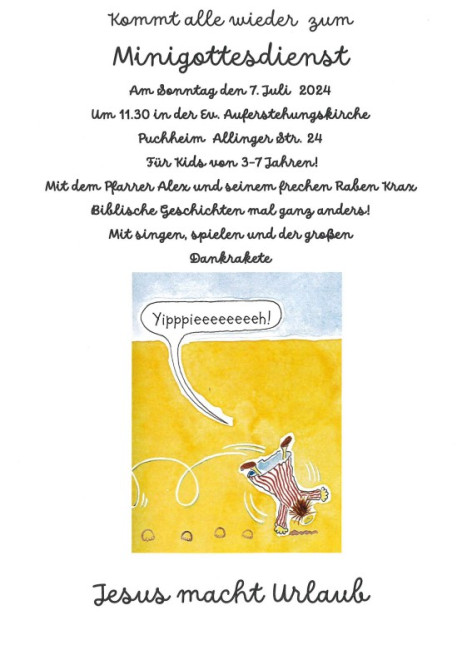 Minigottesdienst 07.07.2024